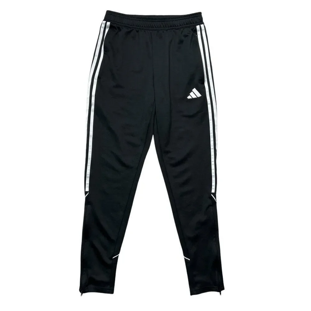 Adidas Joggers Men's Small Black AEROREADY Athletic‎ Soccer Running Sweatpants